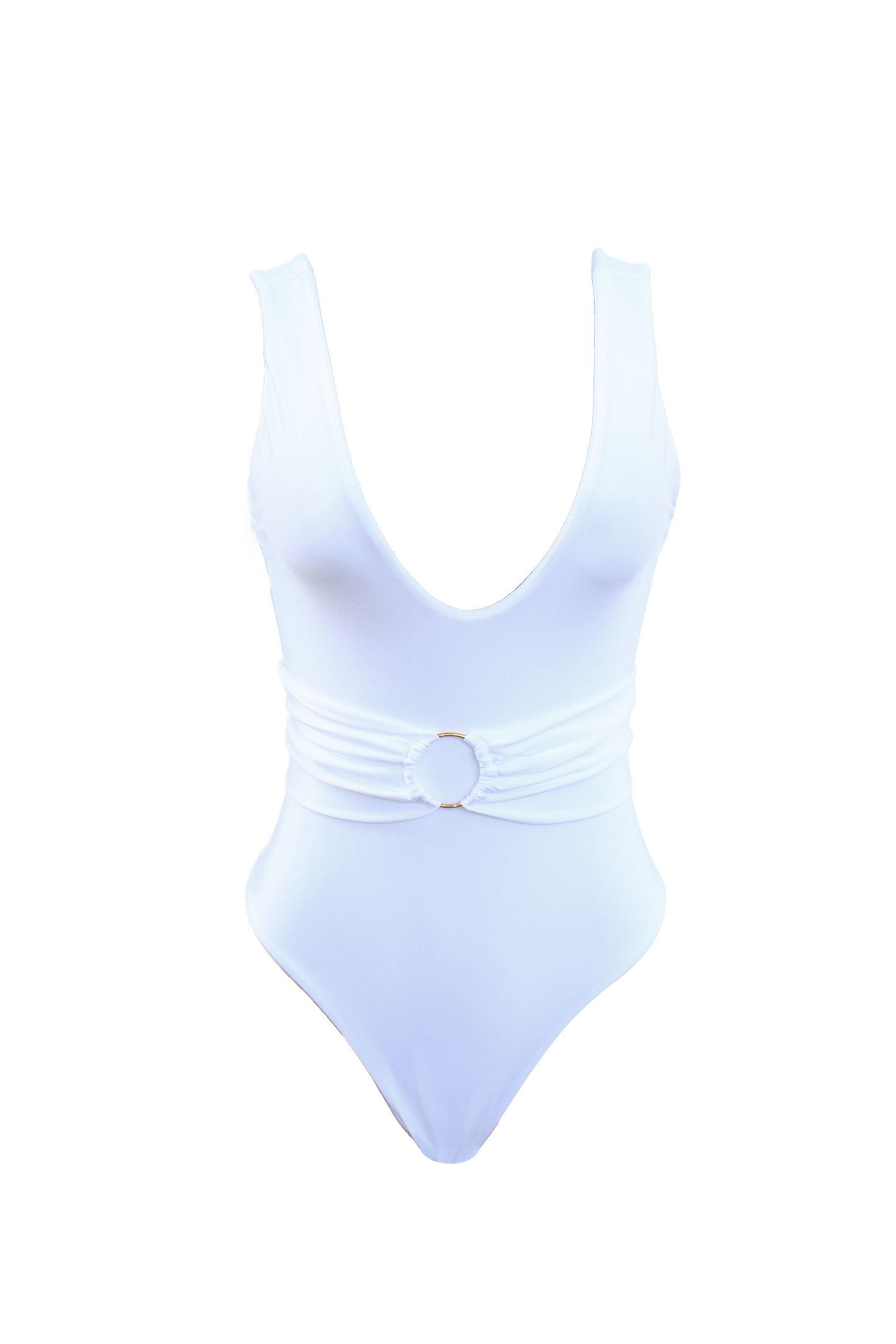 Elyse Monokini - White